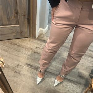 Elegant Pink Women's Pants